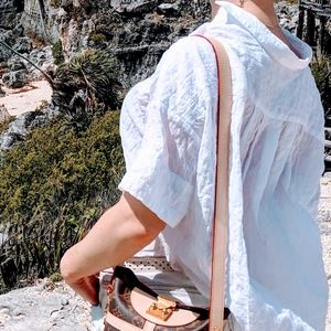 NWOT Loft white casual blouse XS